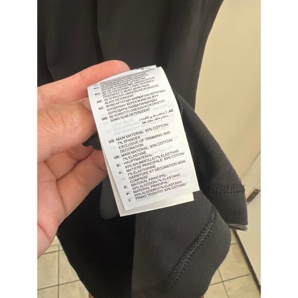 COPY - Adidas Tee Dress black in 2X sporty summer cotton - Picture 7 of 9